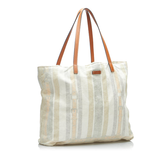 Printed Canvas Tote