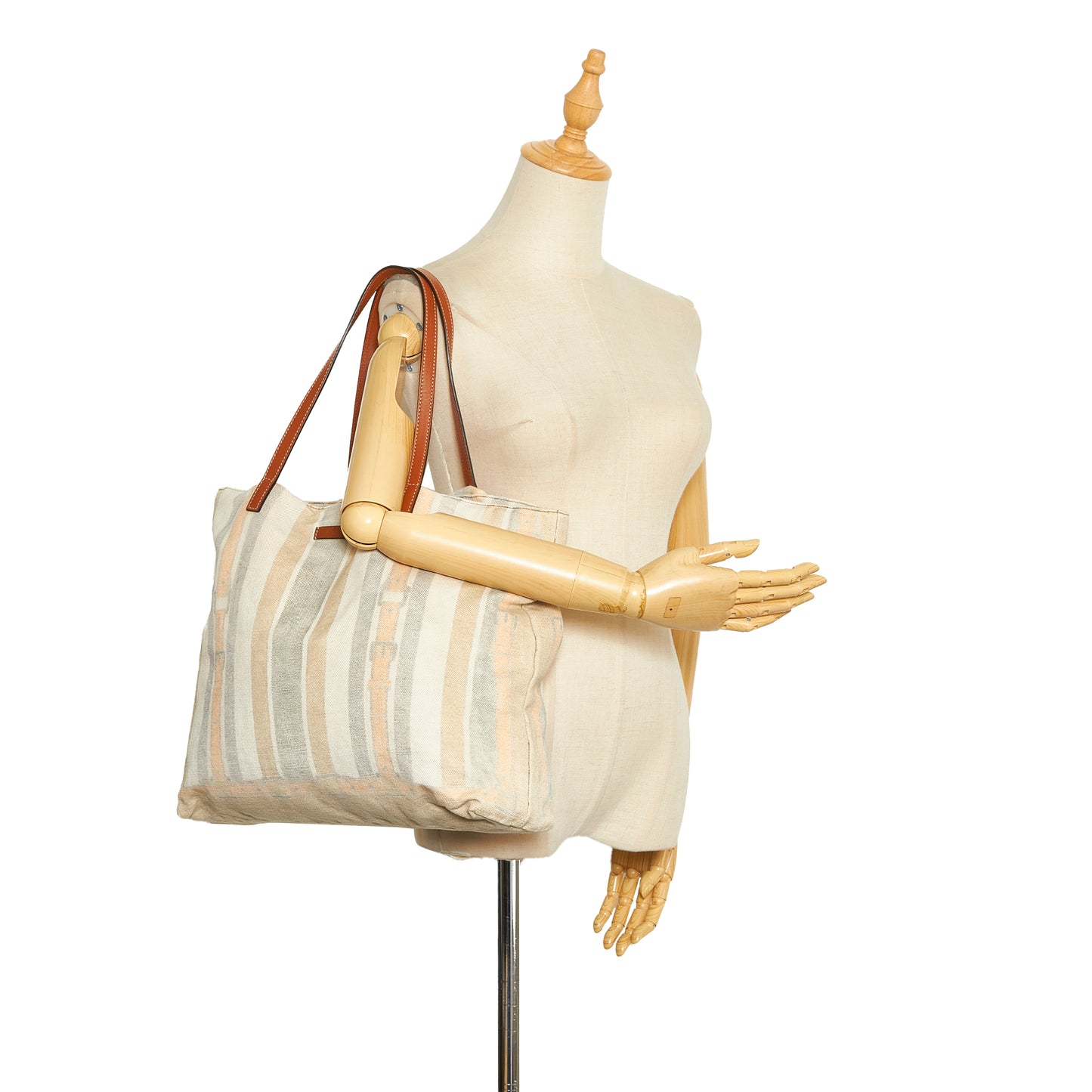 Printed Canvas Tote