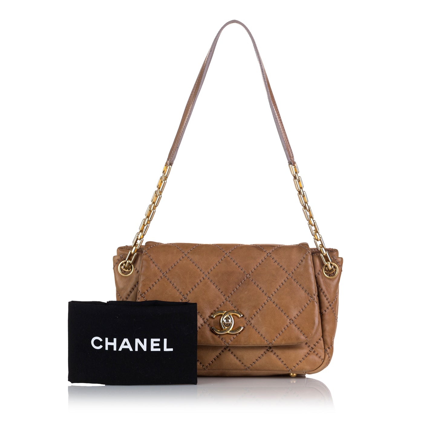 Accordion CC Turnlock Retro Chain Timeless Flap
