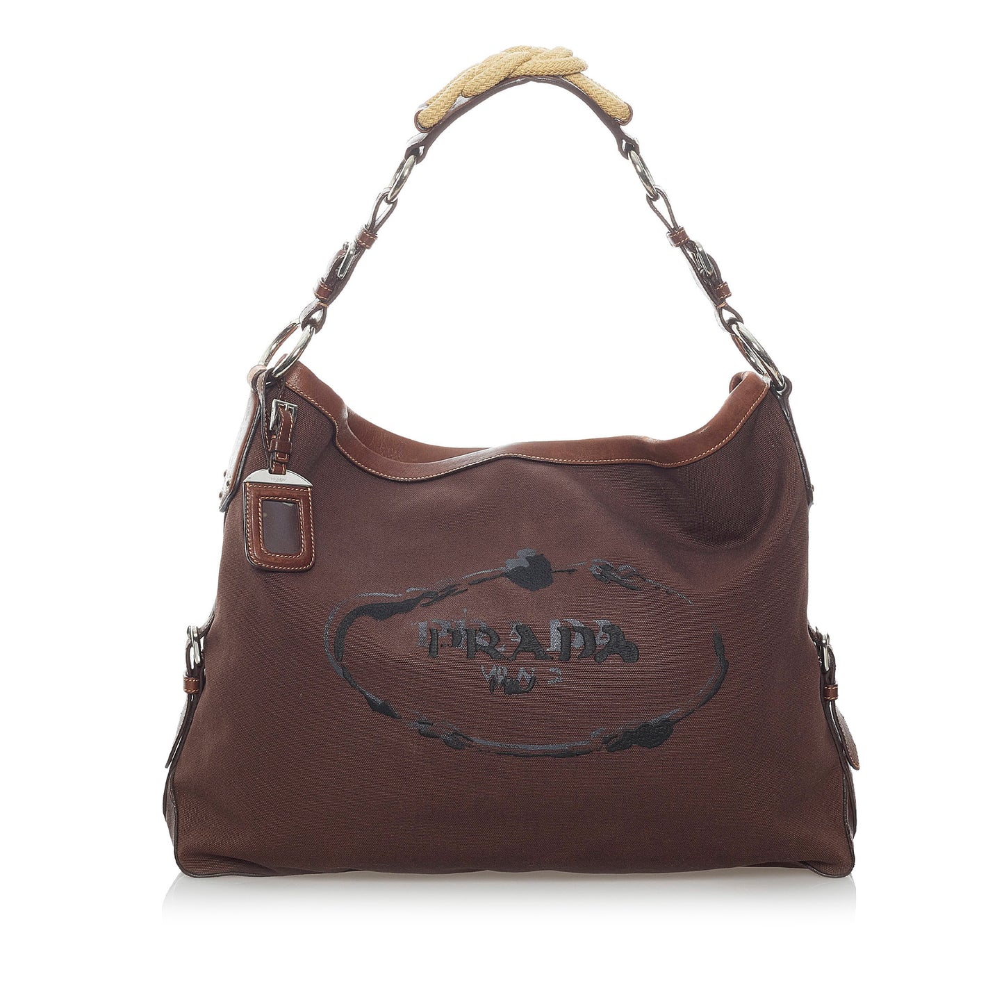 Canapa Logo Canvas Shoulder Bag