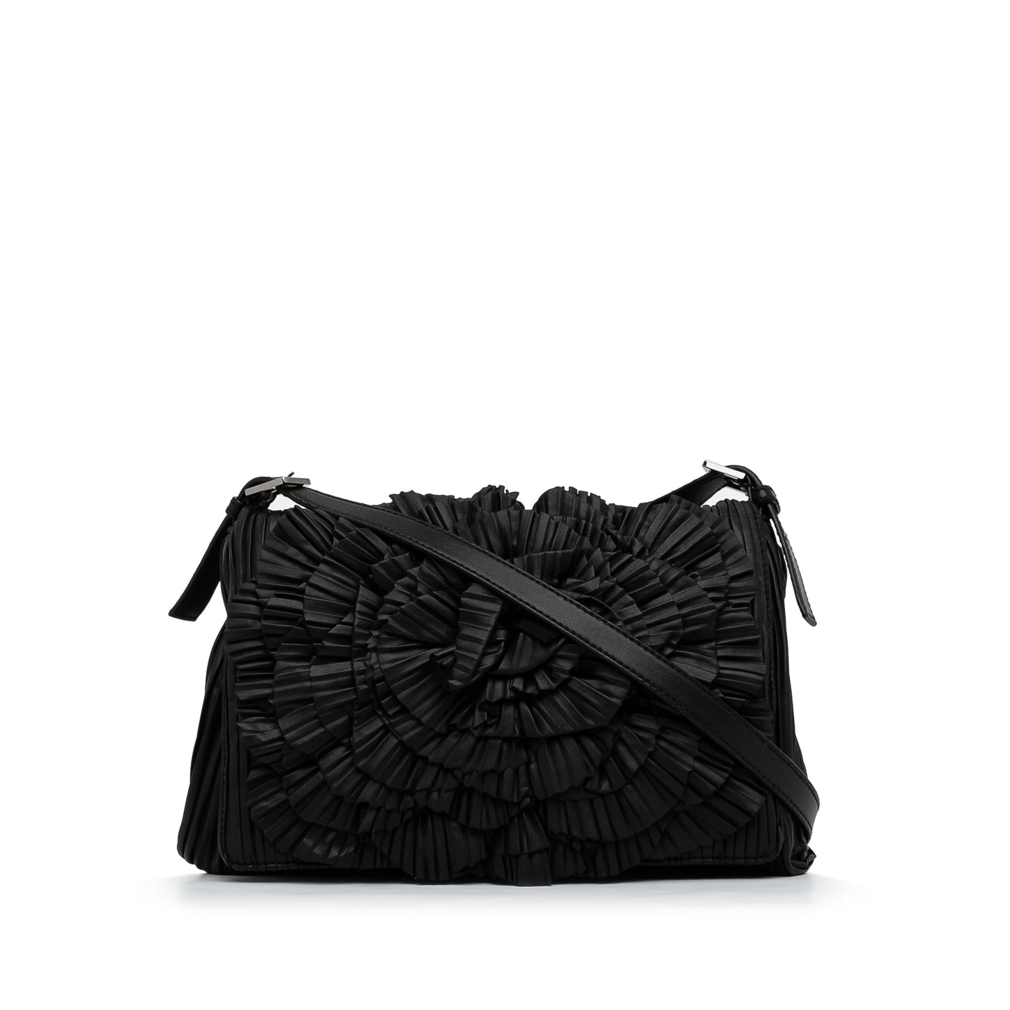 Pleated Petale Crossbody