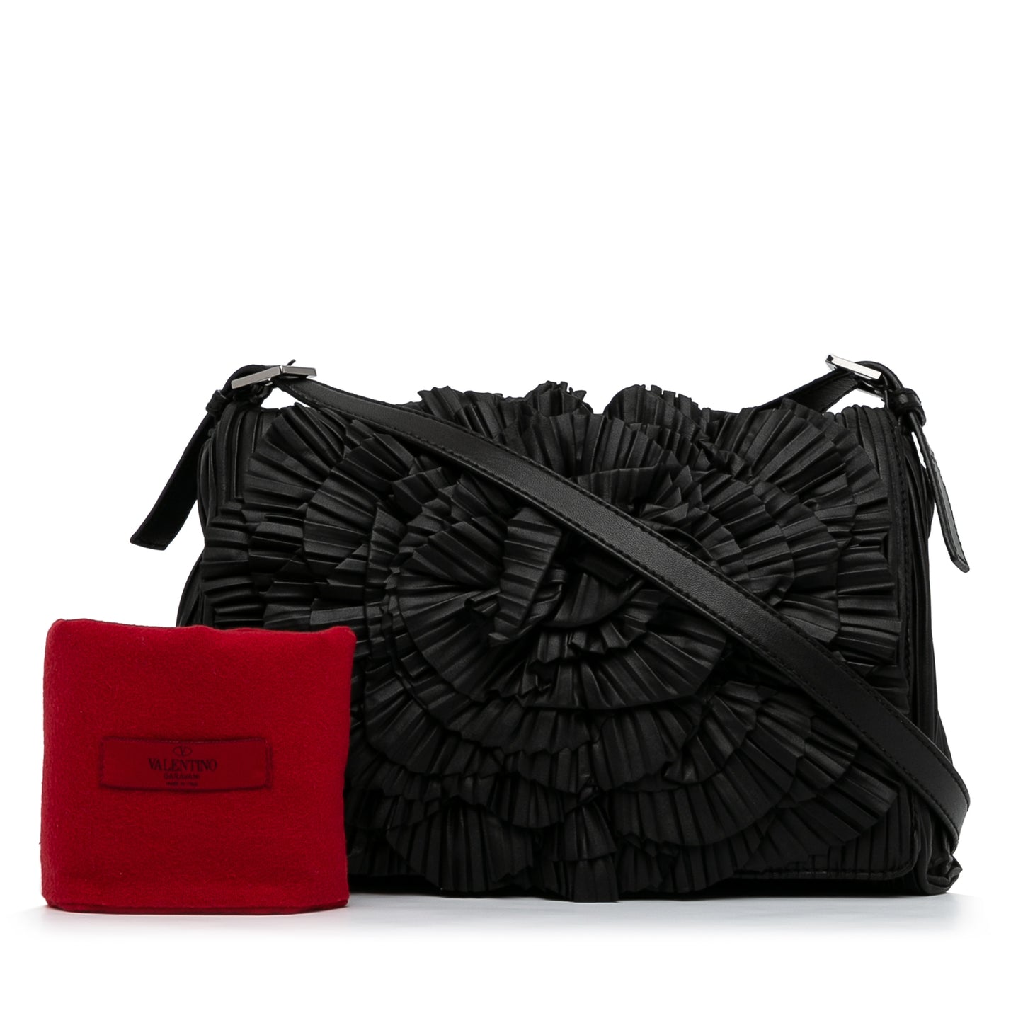 Pleated Petale Crossbody
