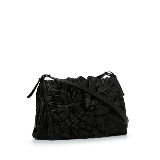 Pleated Petale Crossbody