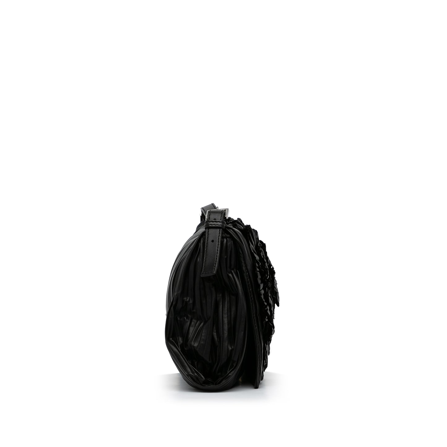Pleated Petale Crossbody