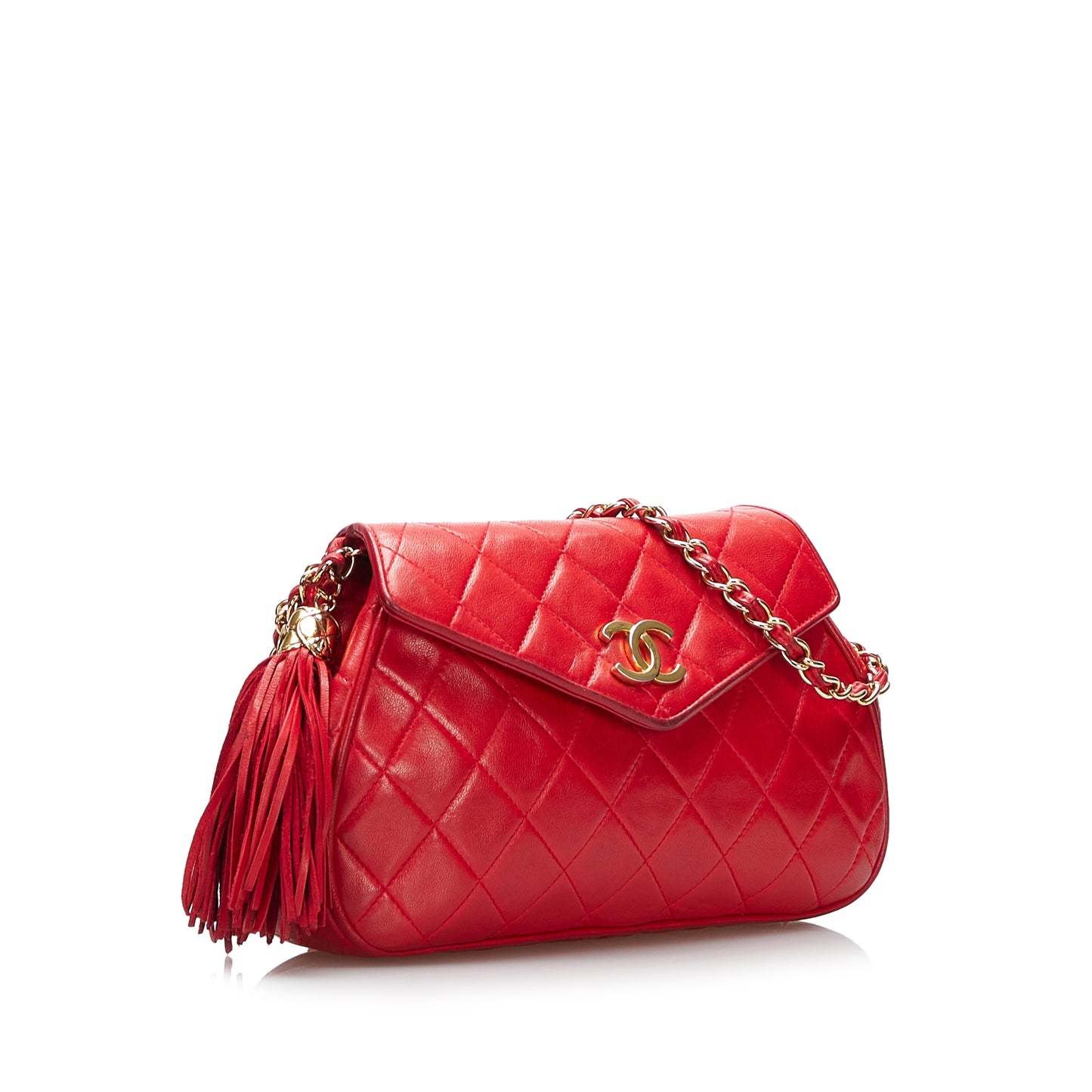 CC Matelasse Tassel Crossbody Bag