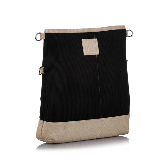 Sports Line Cotton Shoulder Bag