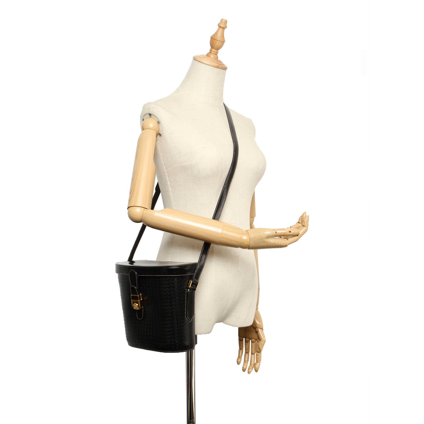 Leather Bucket Bag