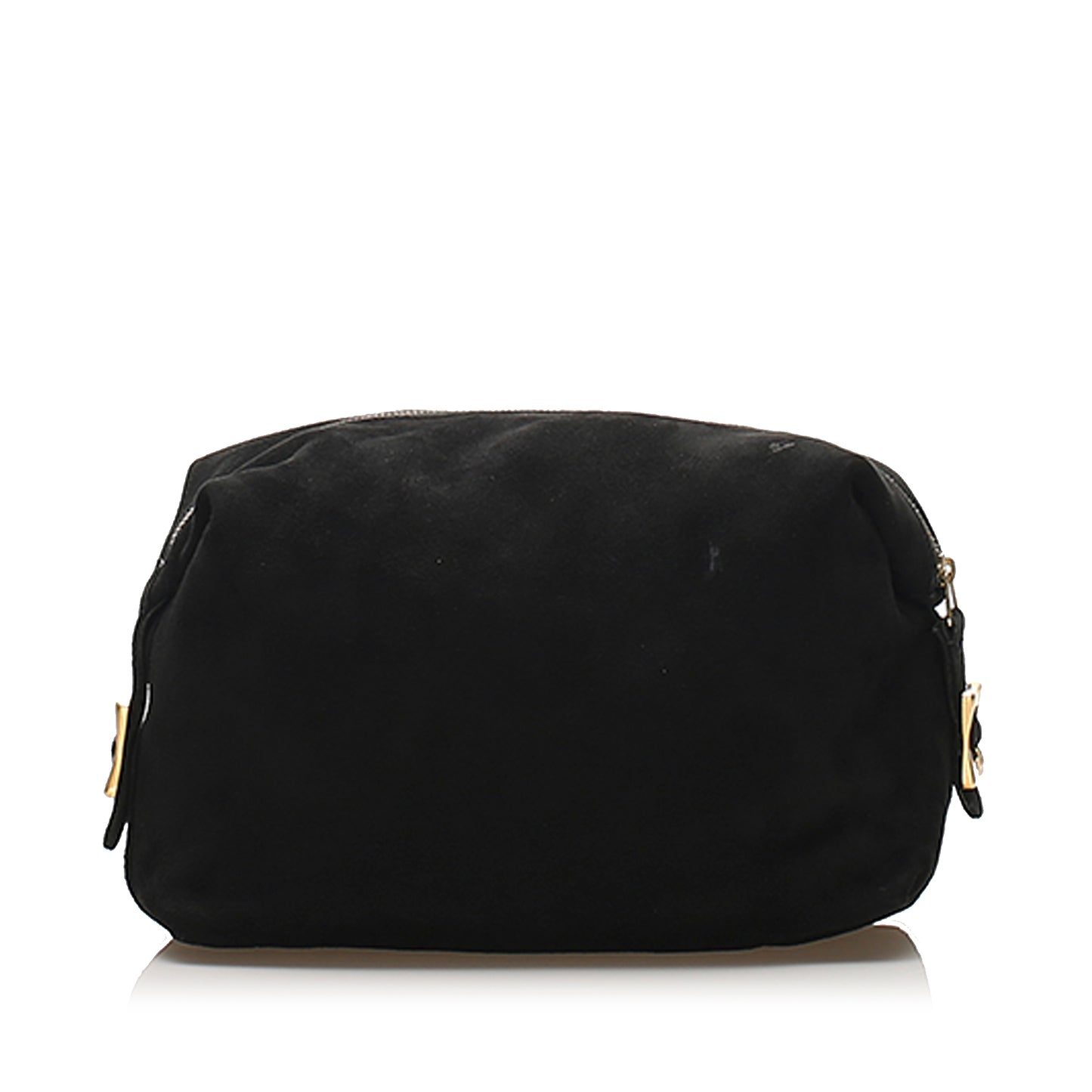 Suede Clutch Bag