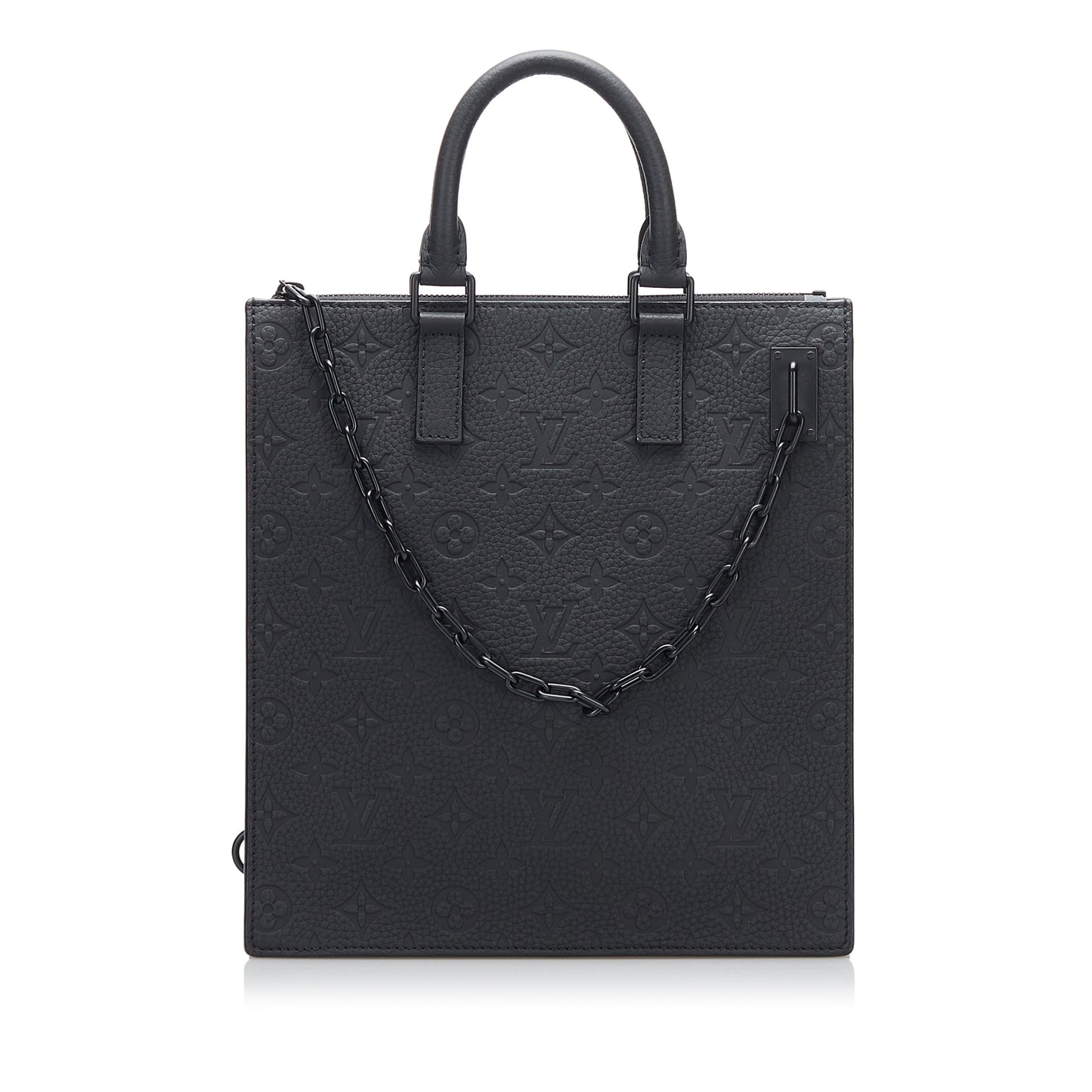 Monogram Taurillon Sac Plat