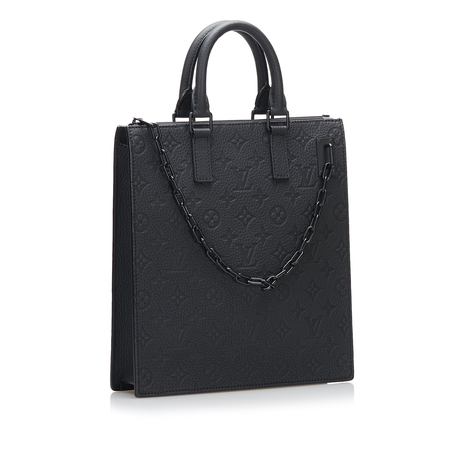 Monogram Taurillon Sac Plat