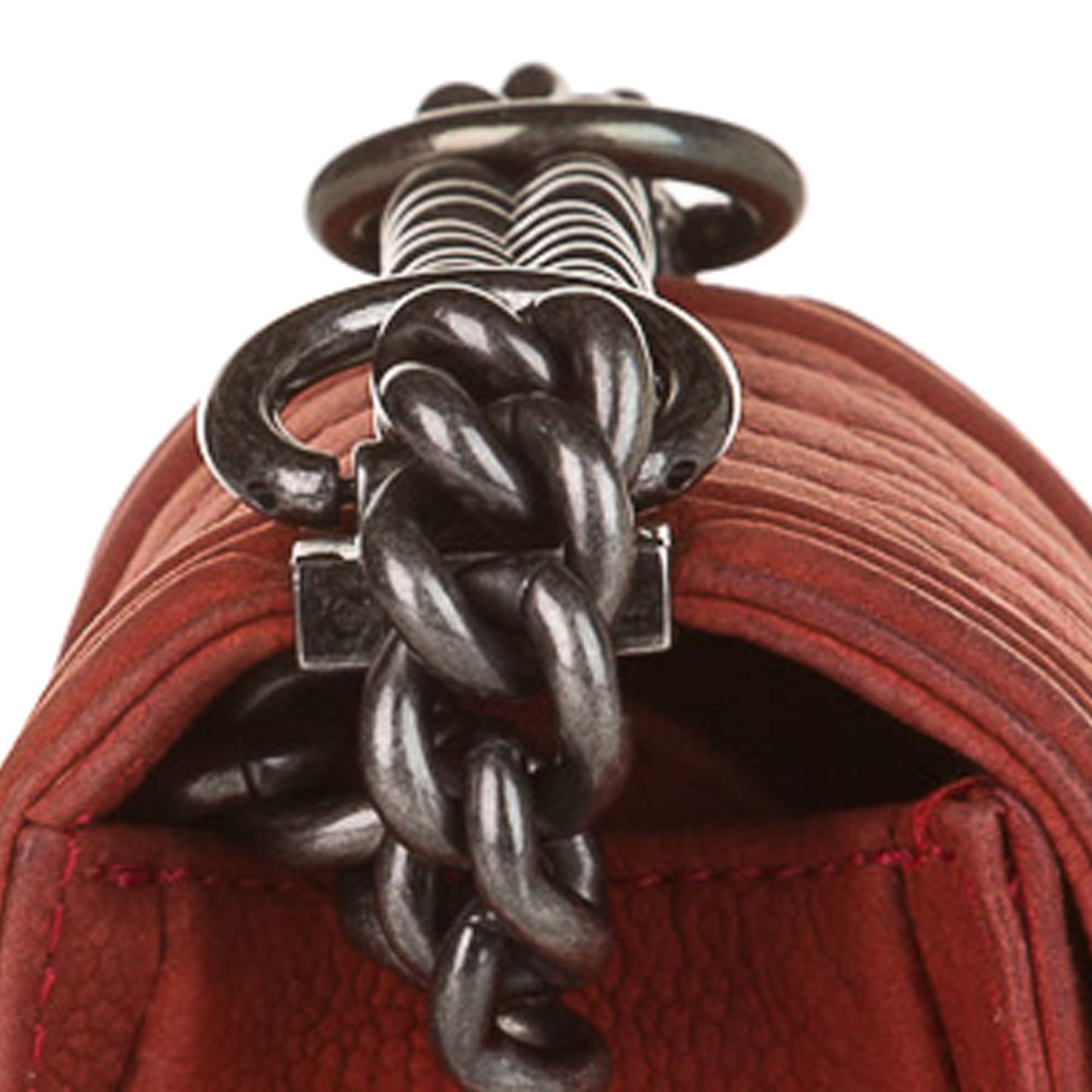 Boy Caviar Leather Flap Bag