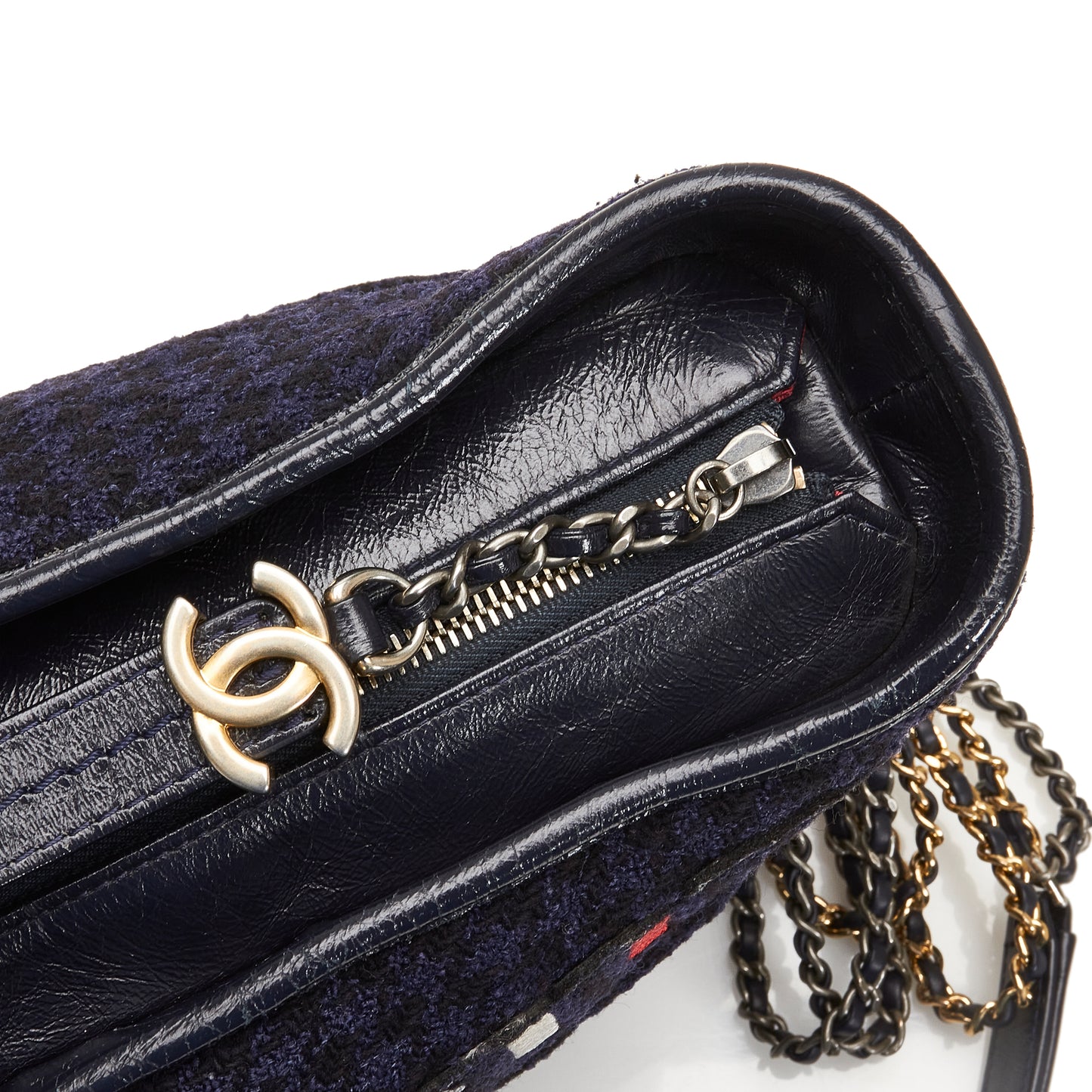 Medium Gabrielle Tweed Crossbody