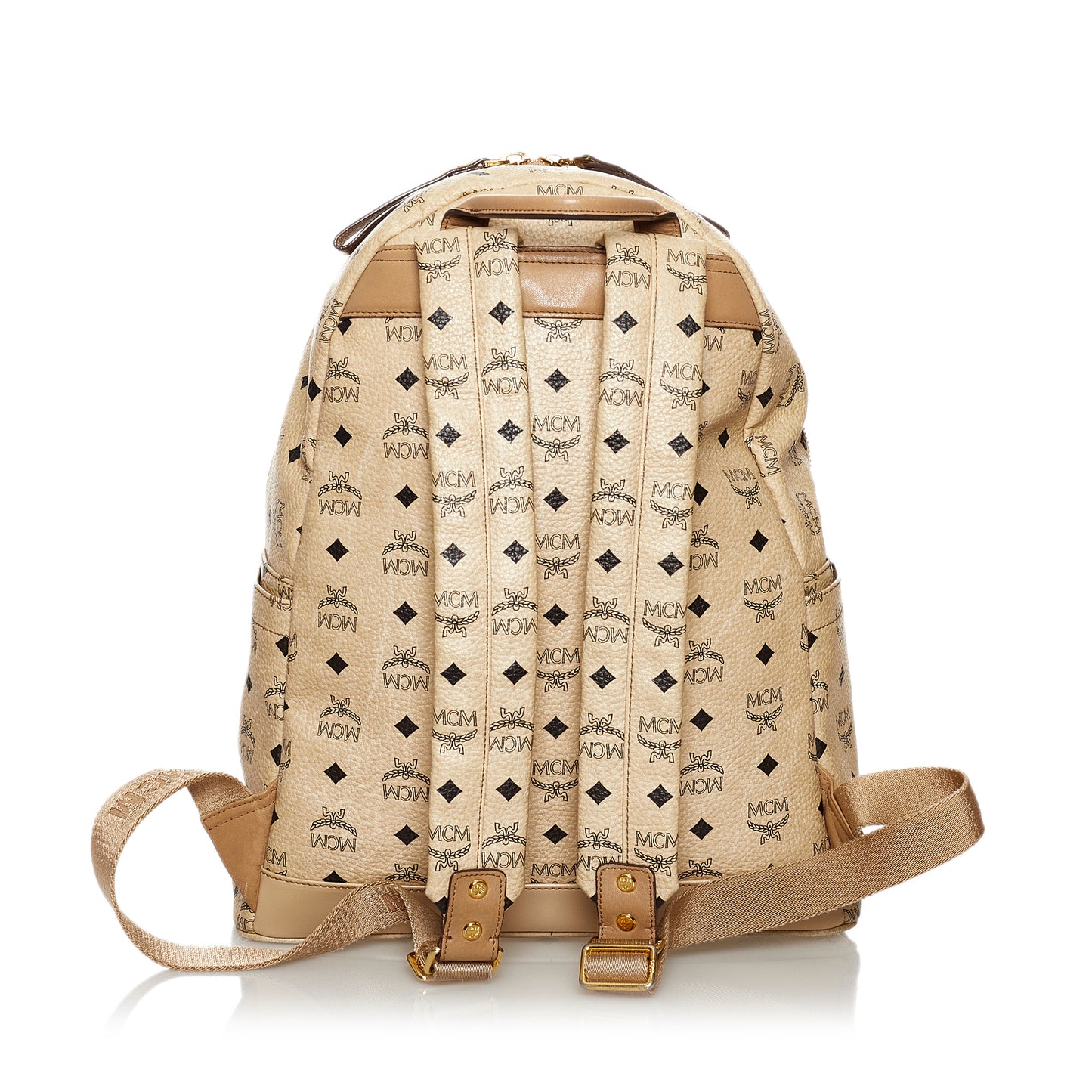 Visetos Sprinkle Stud Stark Leather Backpack