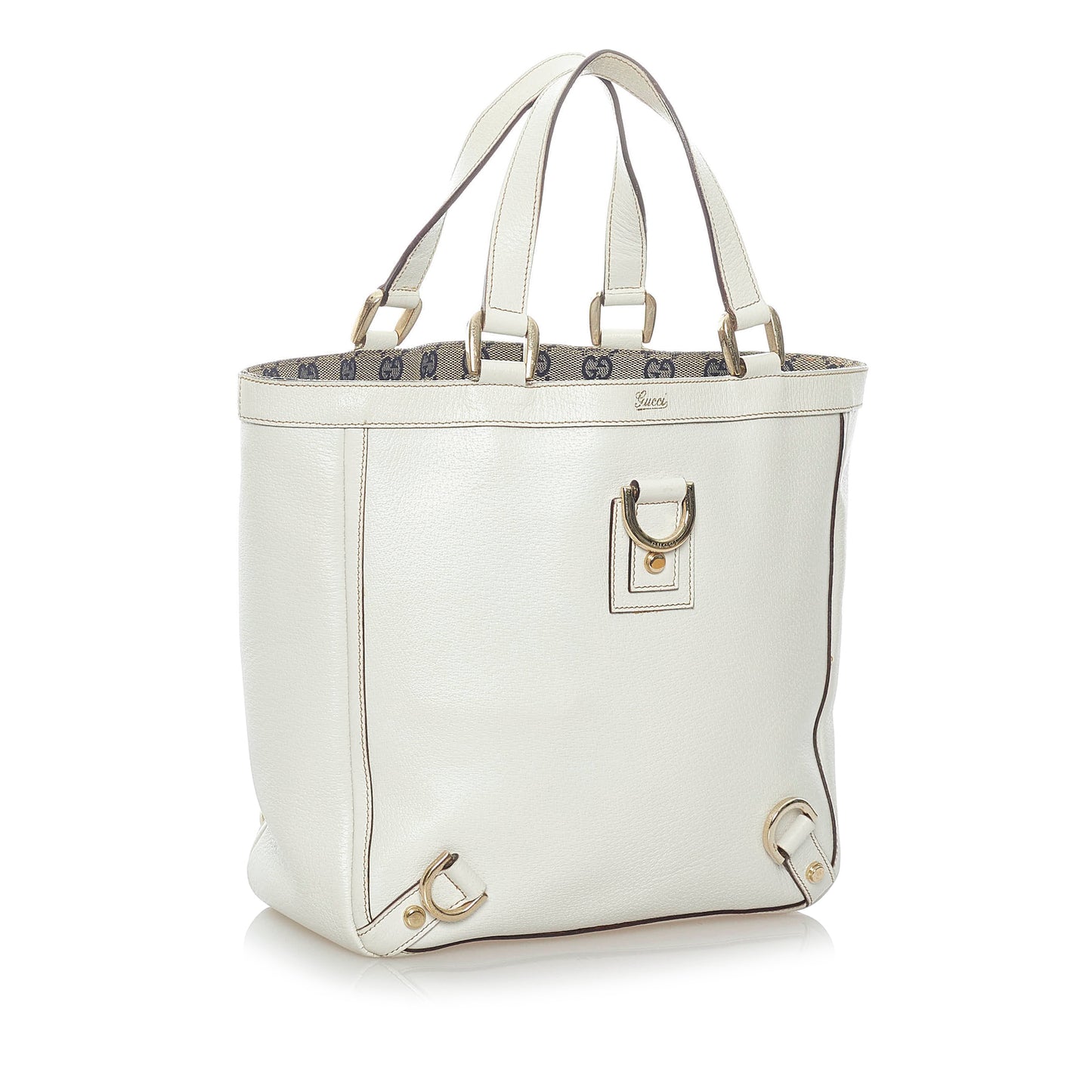 Abbey-D Ring Leather Tote