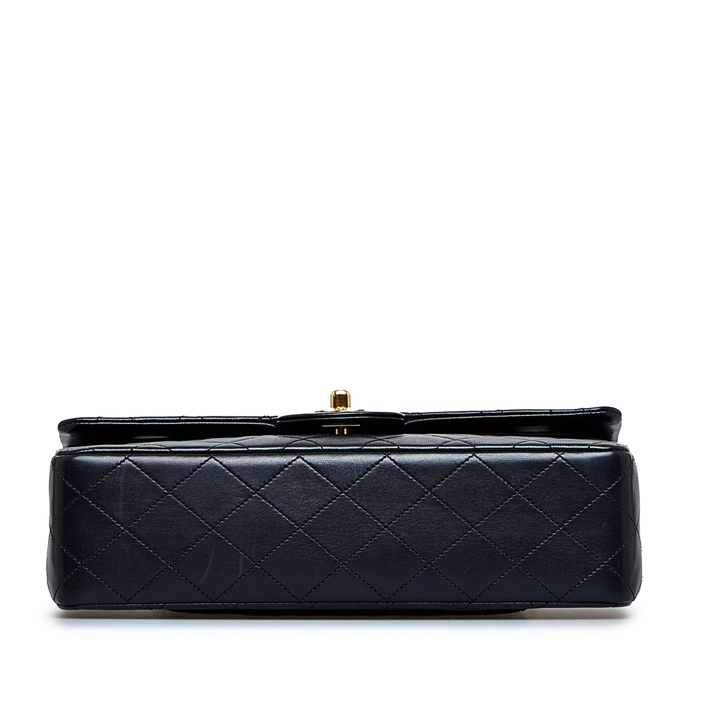 Medium Classic Lambskin Double Flap