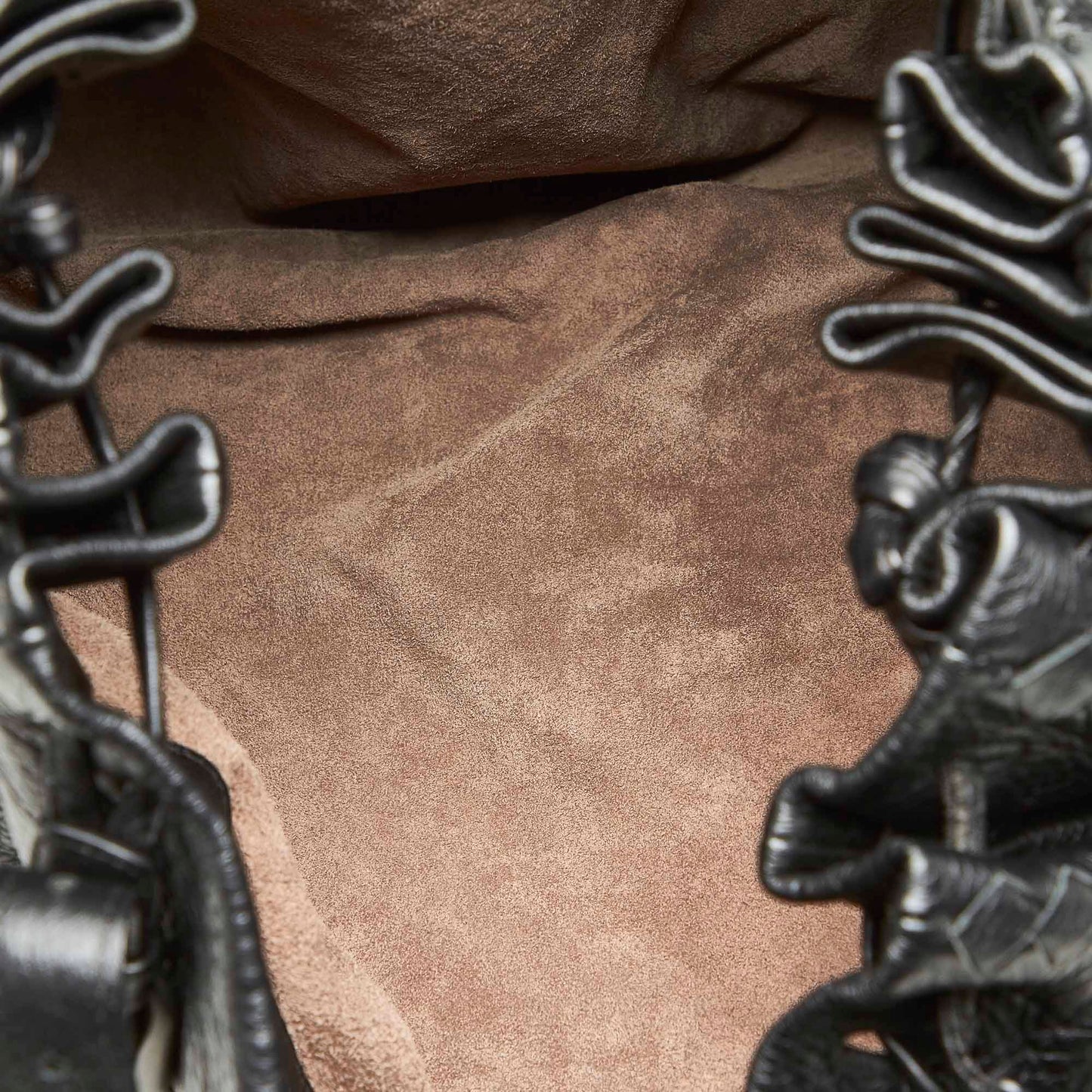 Intrecciato Leather Shoulder Bag