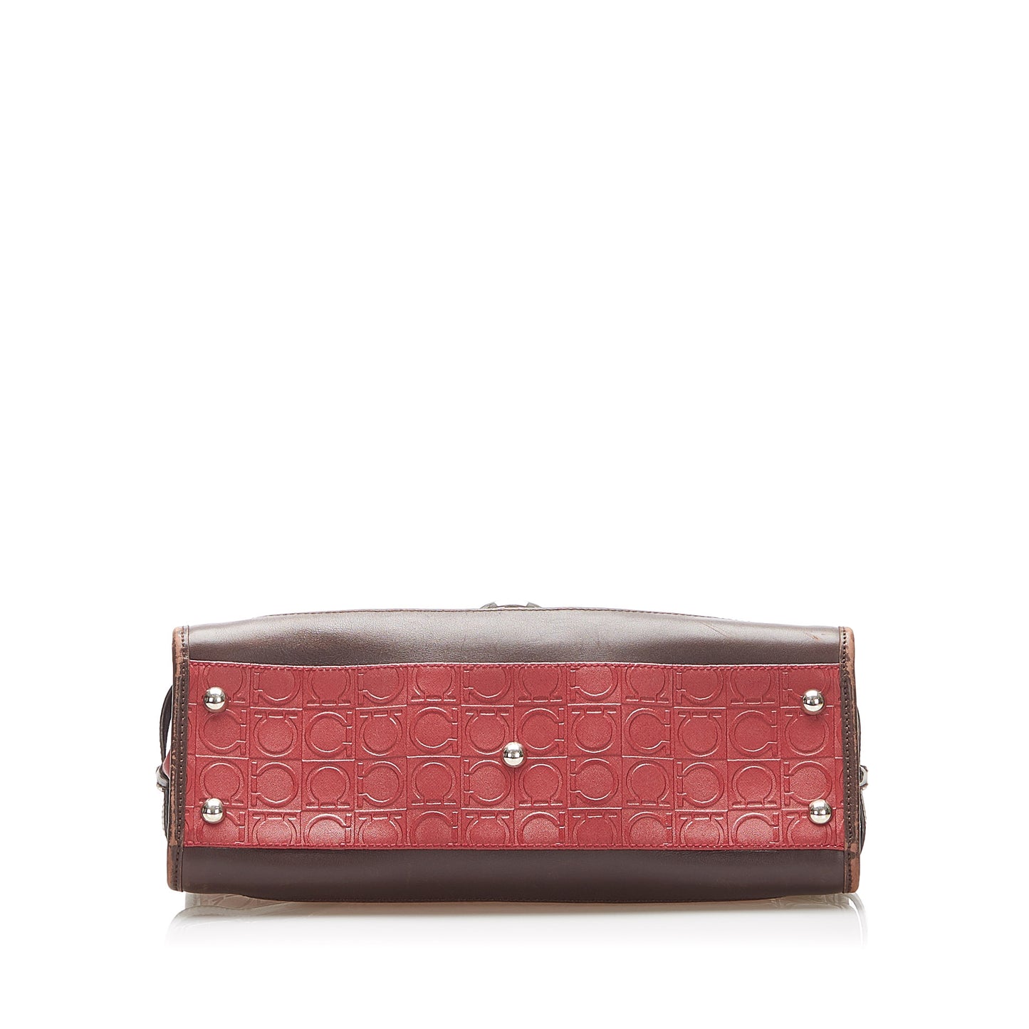Gancini Leather Shoulder Bag