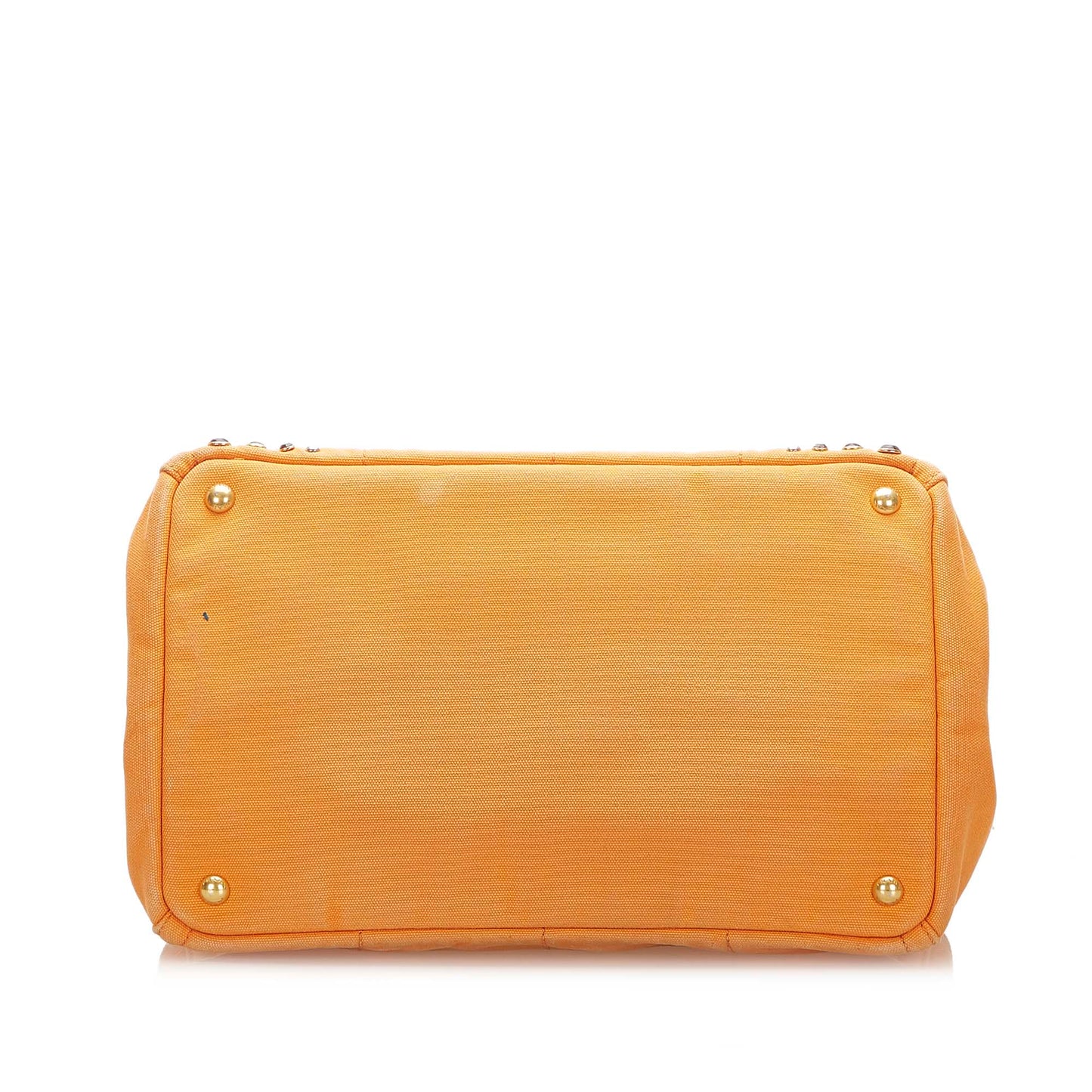 Canapa Studded Canvas Satchel