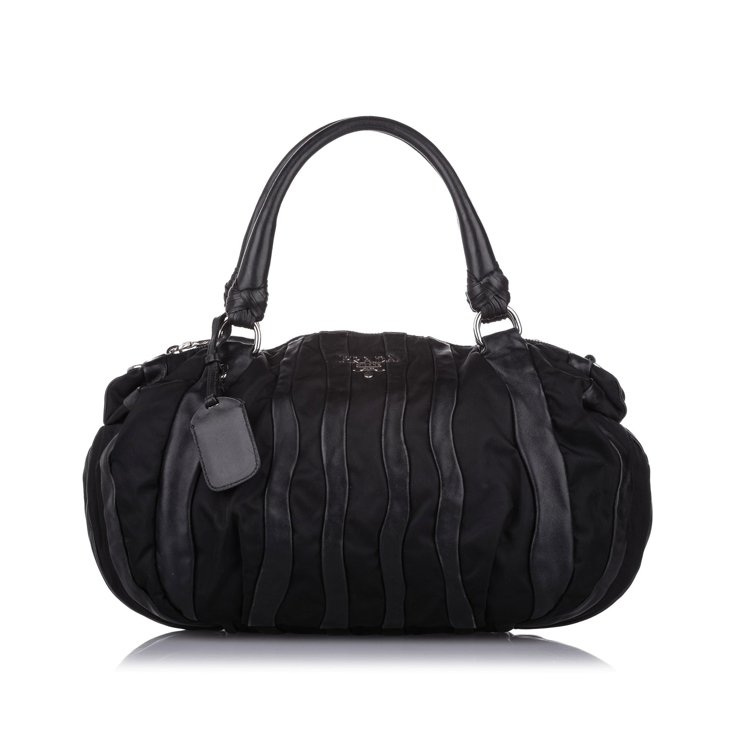 Tessuto Nappa Waves Tote Bag