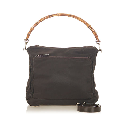 Bamboo Canvas Satchel