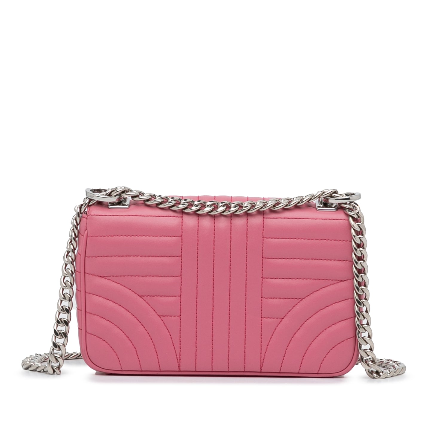 Small Soft Calf Impunture Diagramme Bag