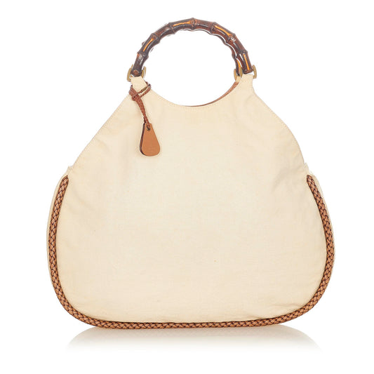 Bamboo Canvas Handbag