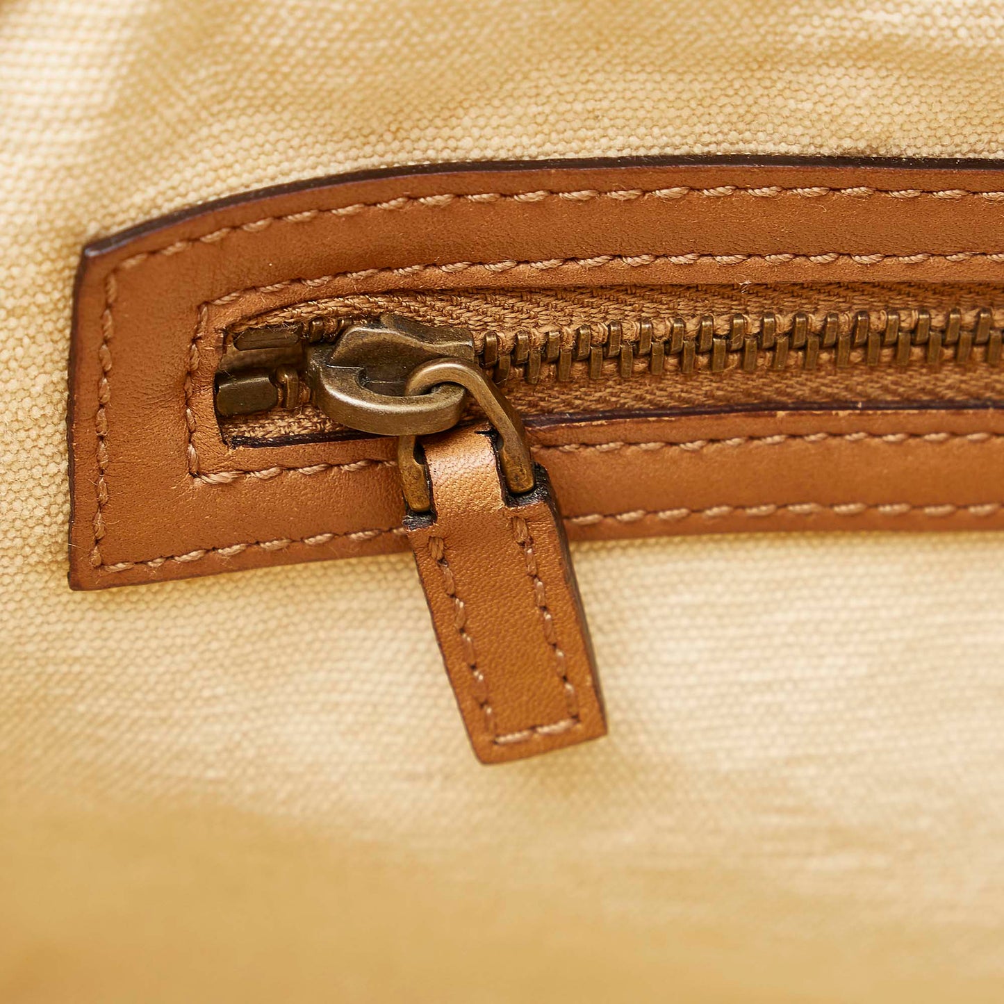 Bamboo Canvas Handbag