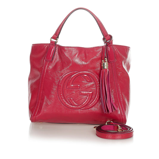 Soho Patent Leather Satchel