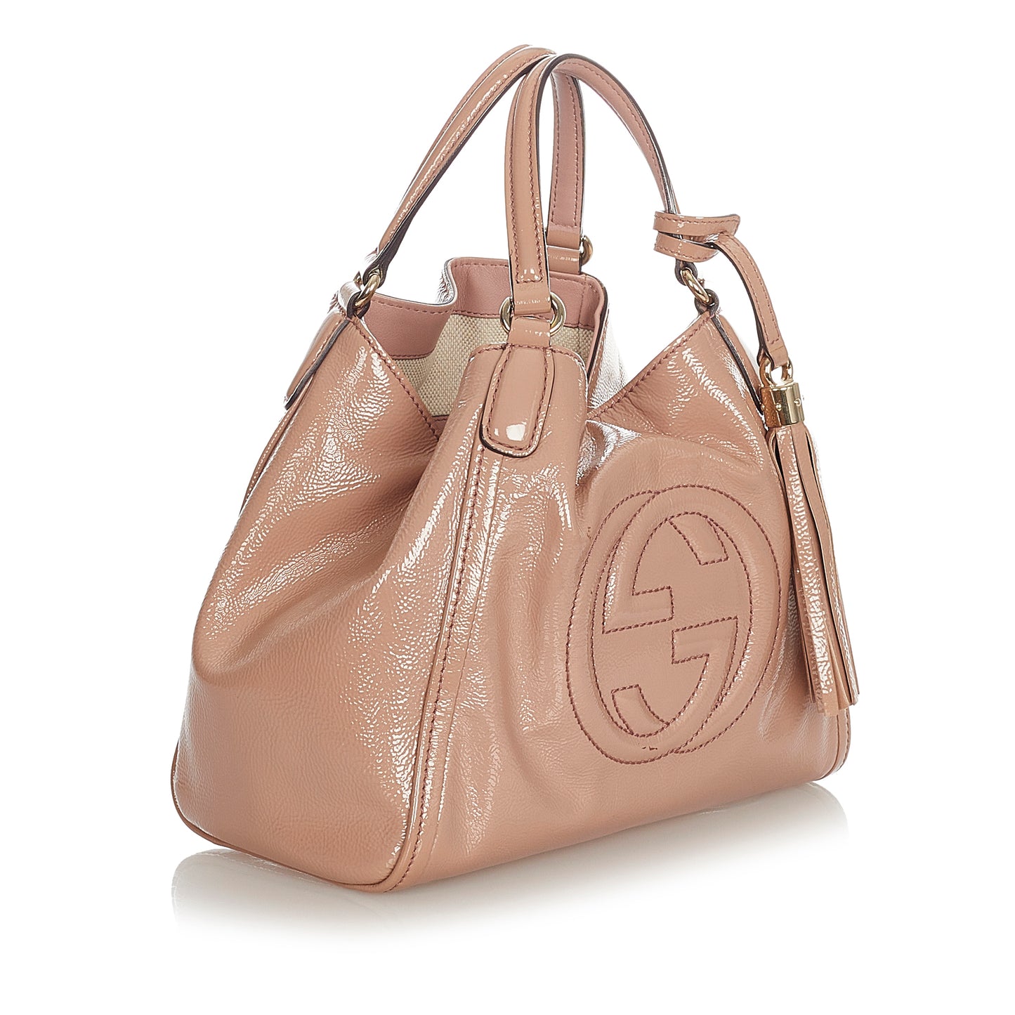 Medium Patent Soho Cellarius Satchel