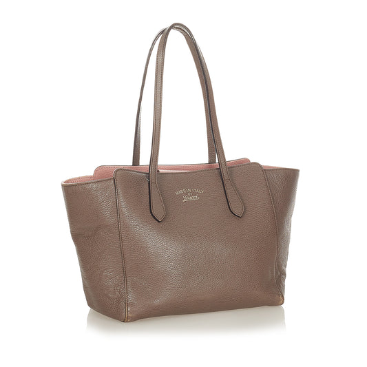Swing Leather Tote Bag