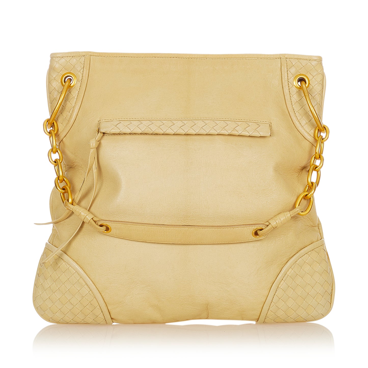 Intrecciato Leather Shoulder Bag