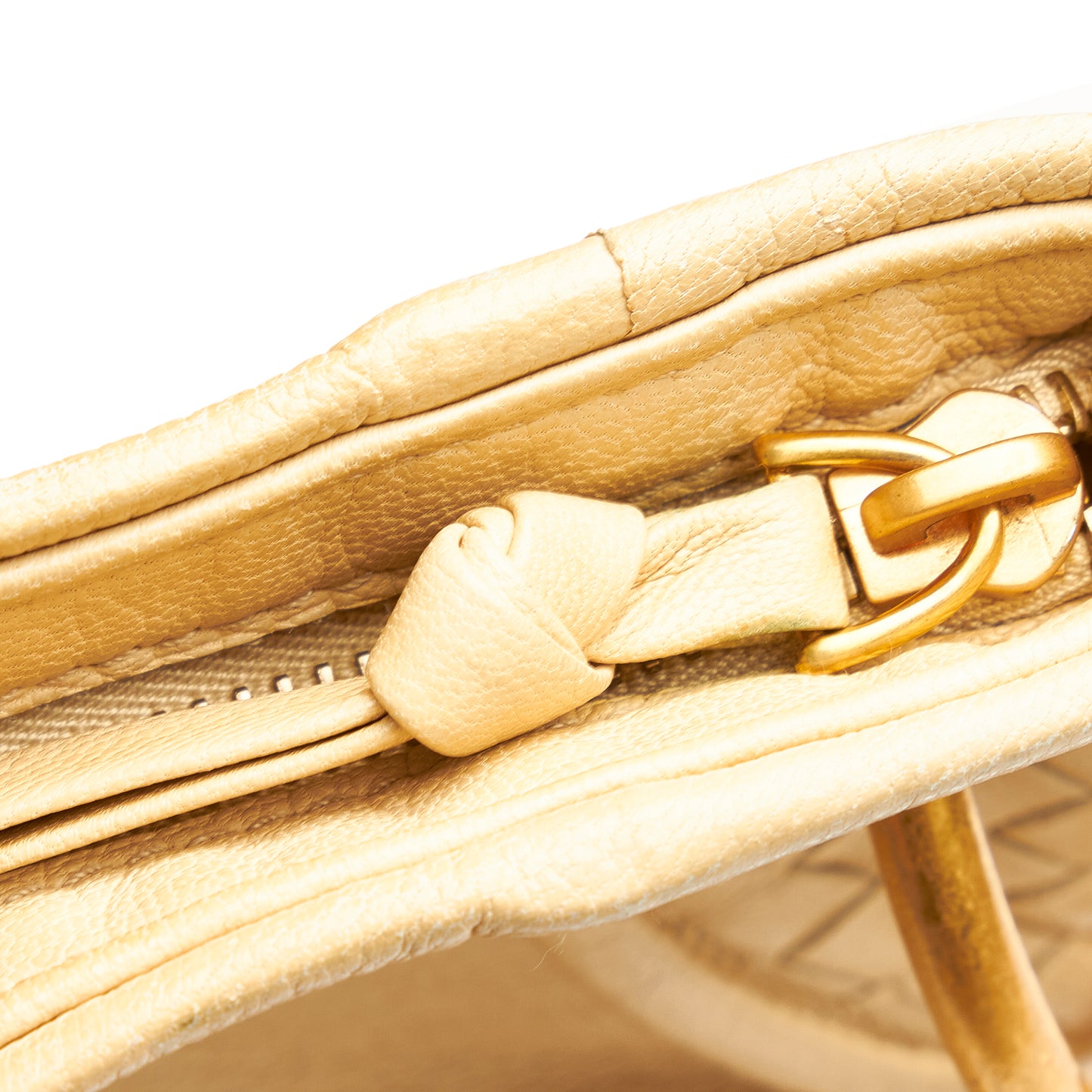 Intrecciato Leather Shoulder Bag