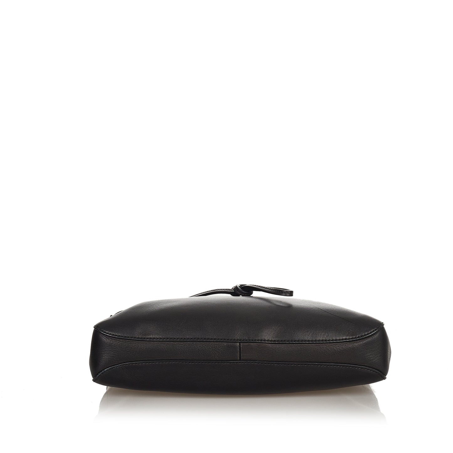 Horsebit Leather Shoulder Bag