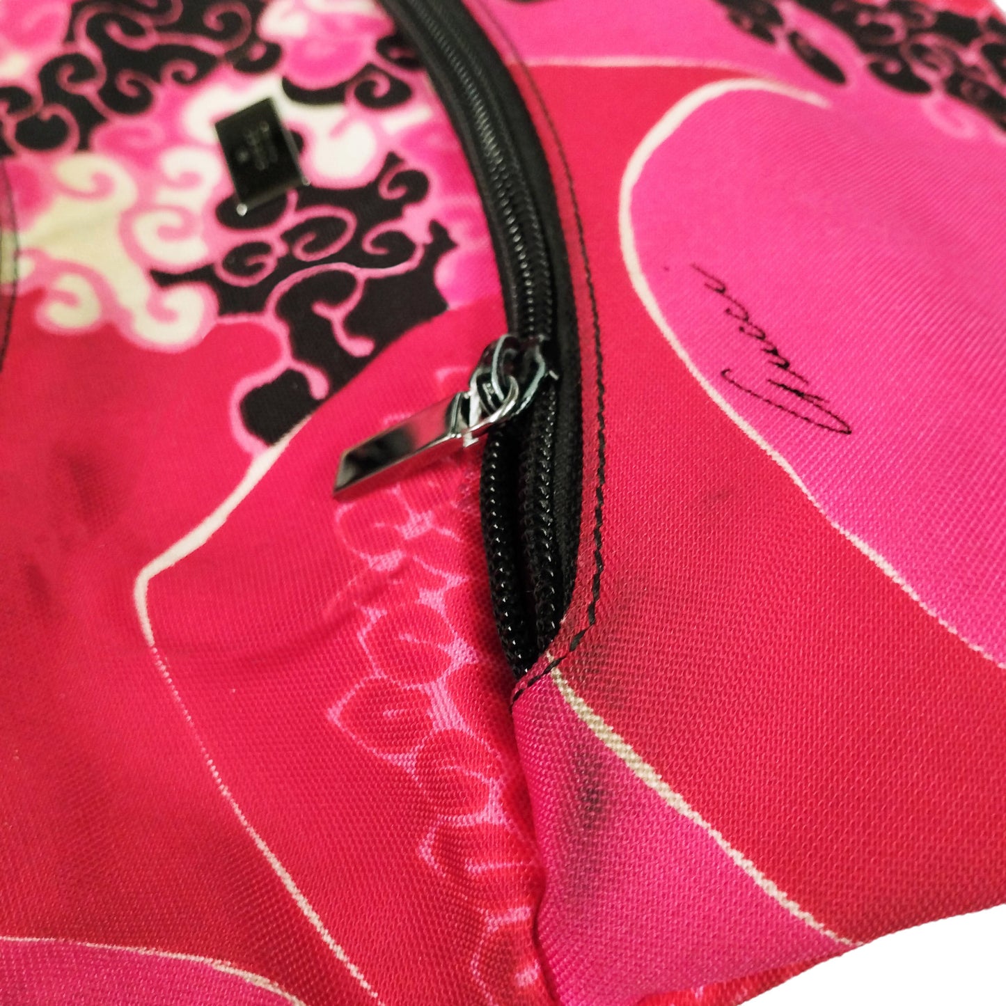 Flora Canvas Shoulder Bag