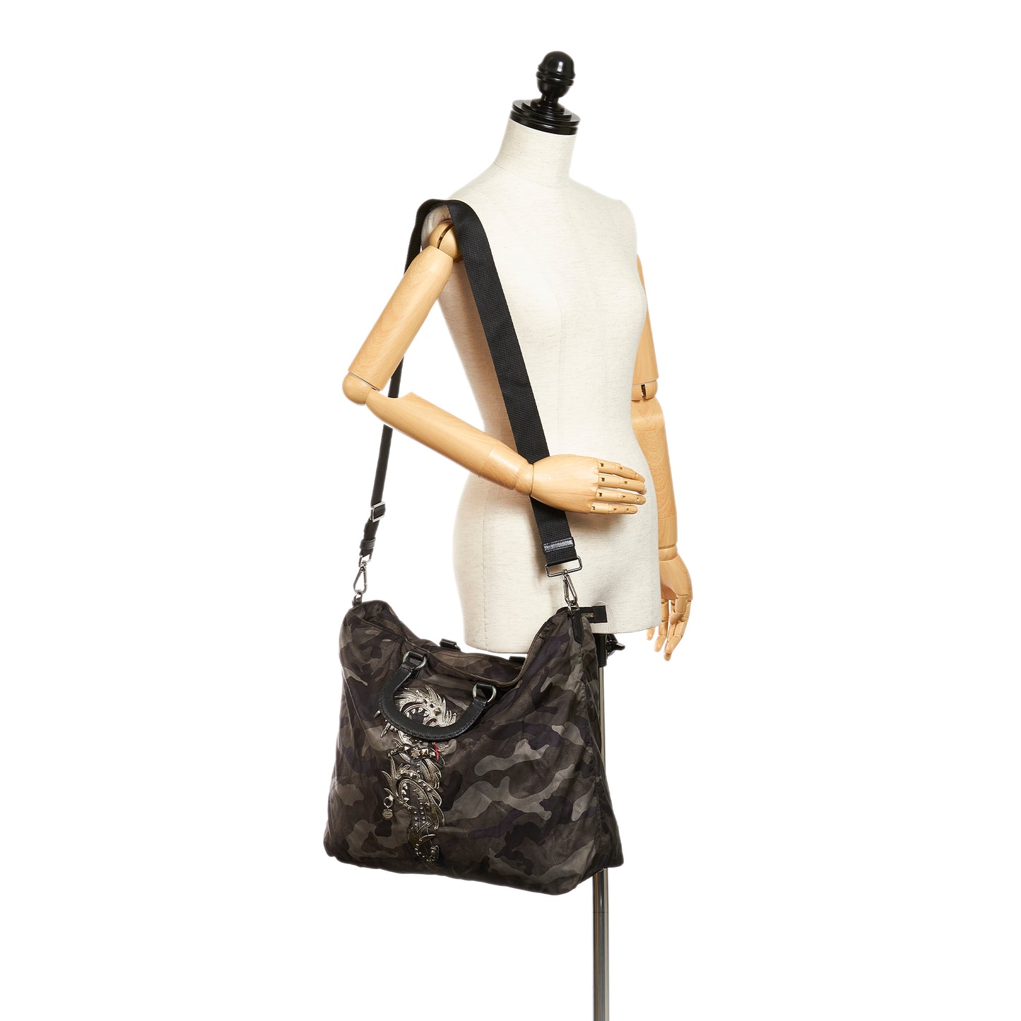 Tessuto Camouflage Dragon Satchel
