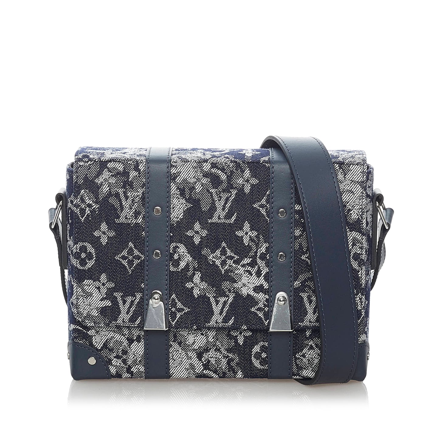 Monogram Tapestry Trunk Messenger
