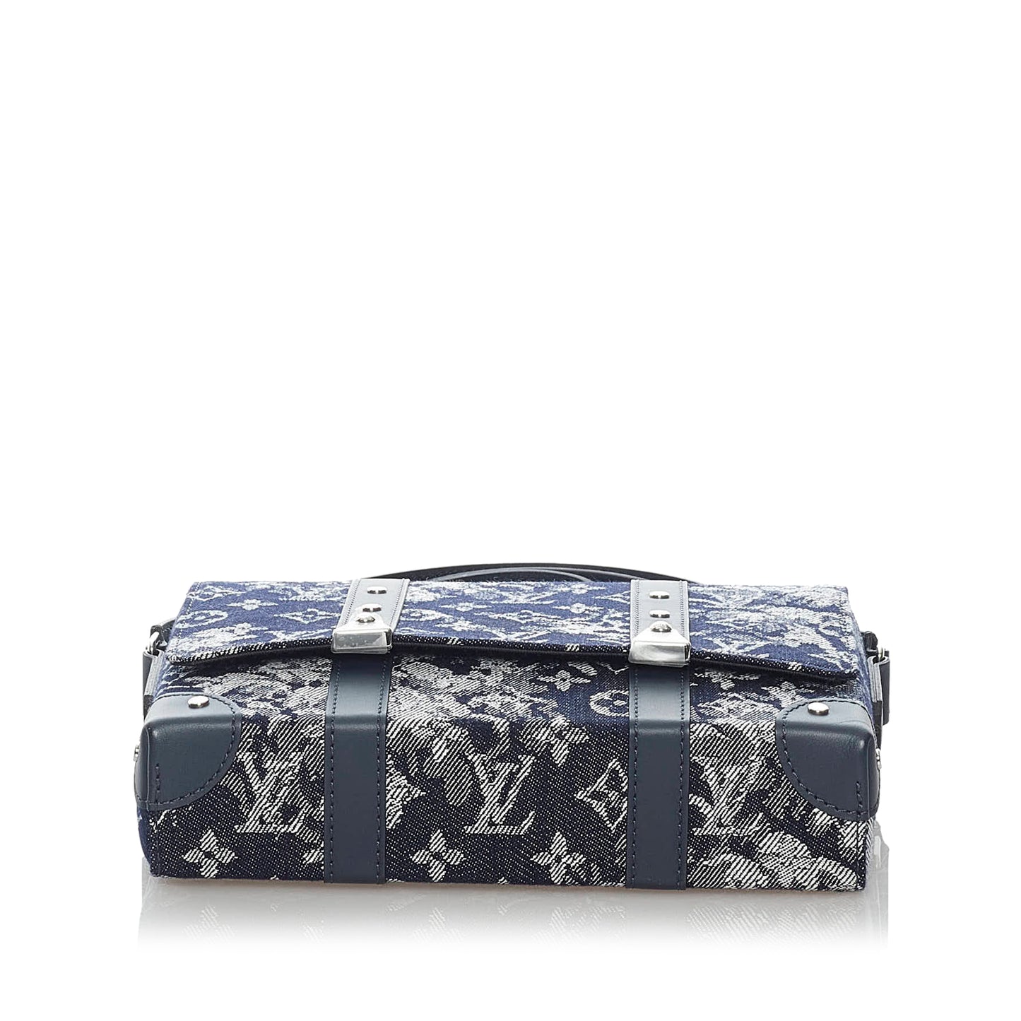 Monogram Tapestry Trunk Messenger