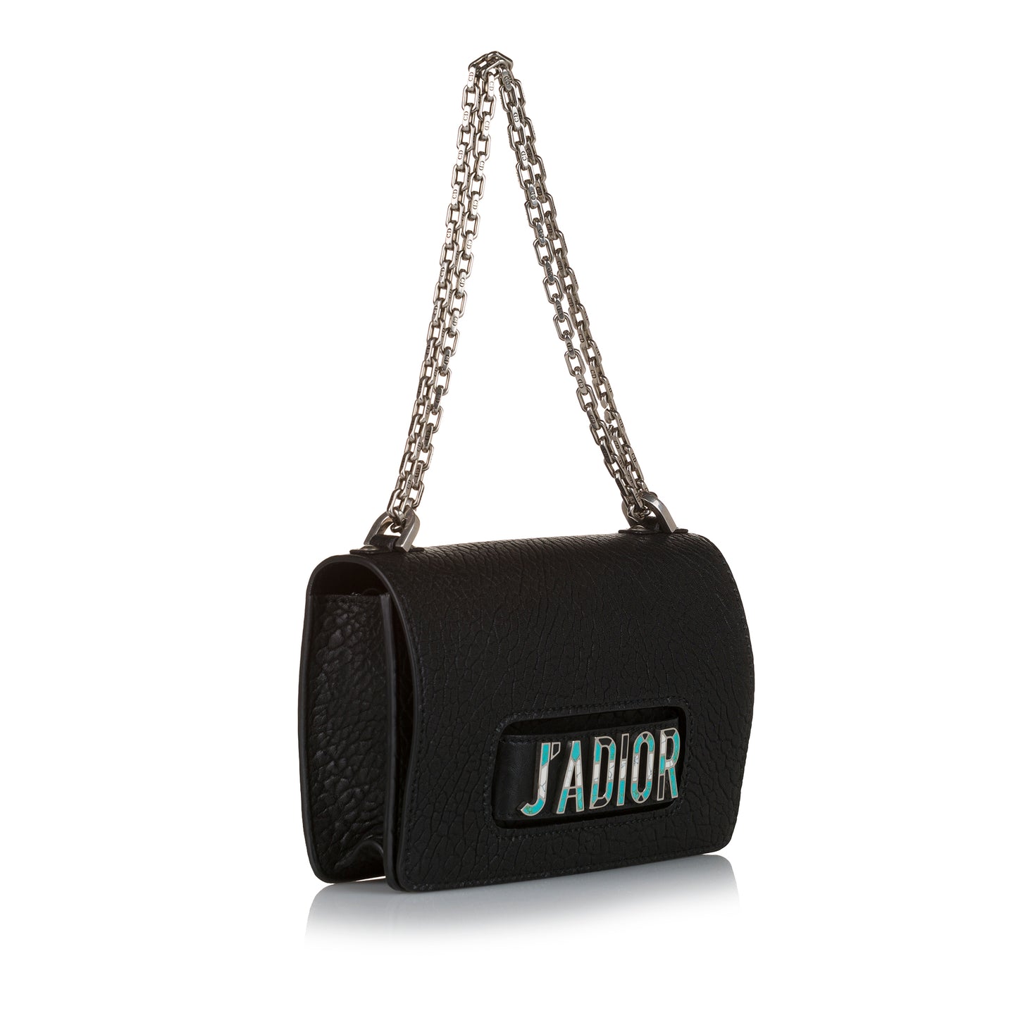 JaDior Chain Leather Flap Bag
