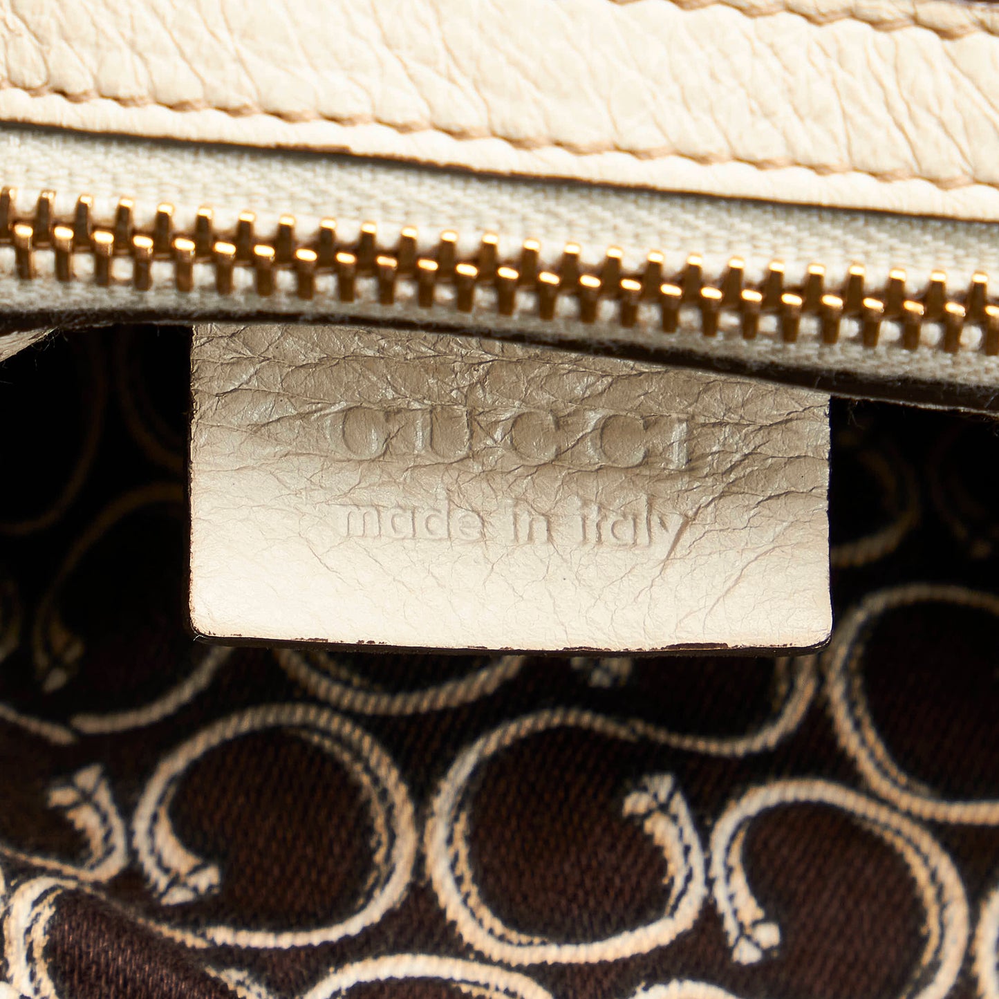 Horsebit Nail Leather Boston Bag