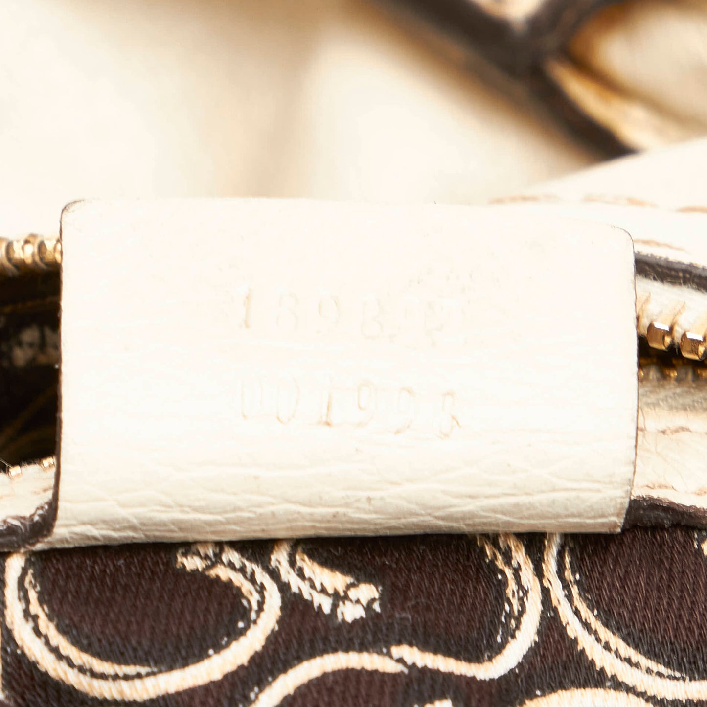 Horsebit Nail Leather Boston Bag