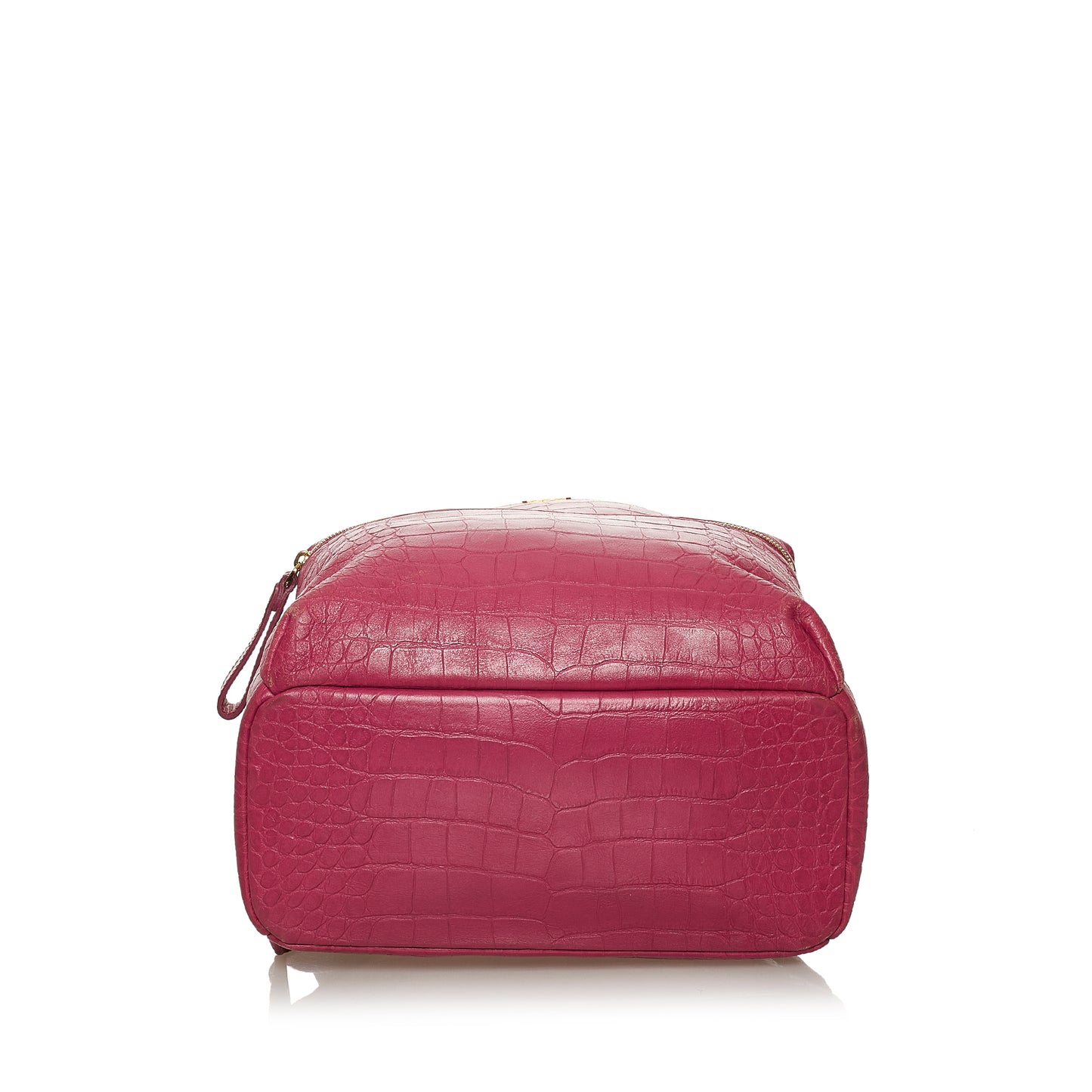 Stark Embossed Leather Backpack