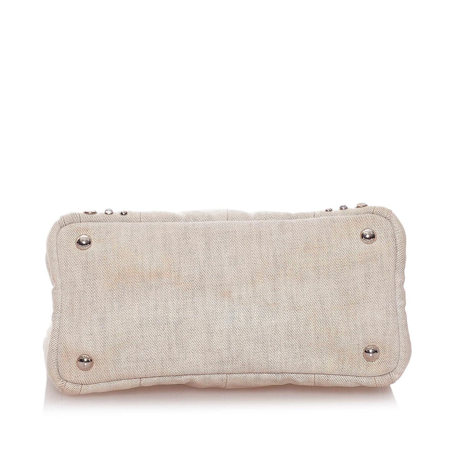 Canapa Studded Canvas Satchel