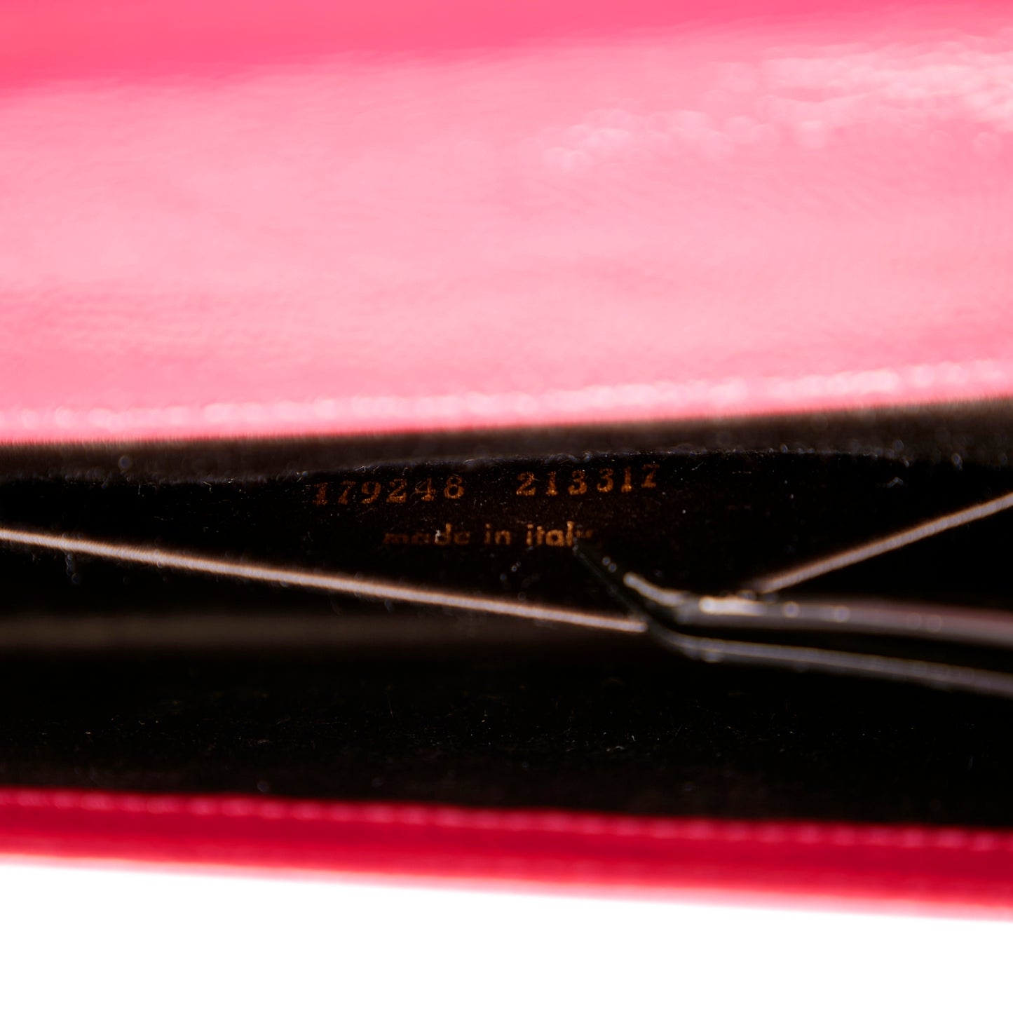 Belle De Jour Patent Leather Clutch Bag