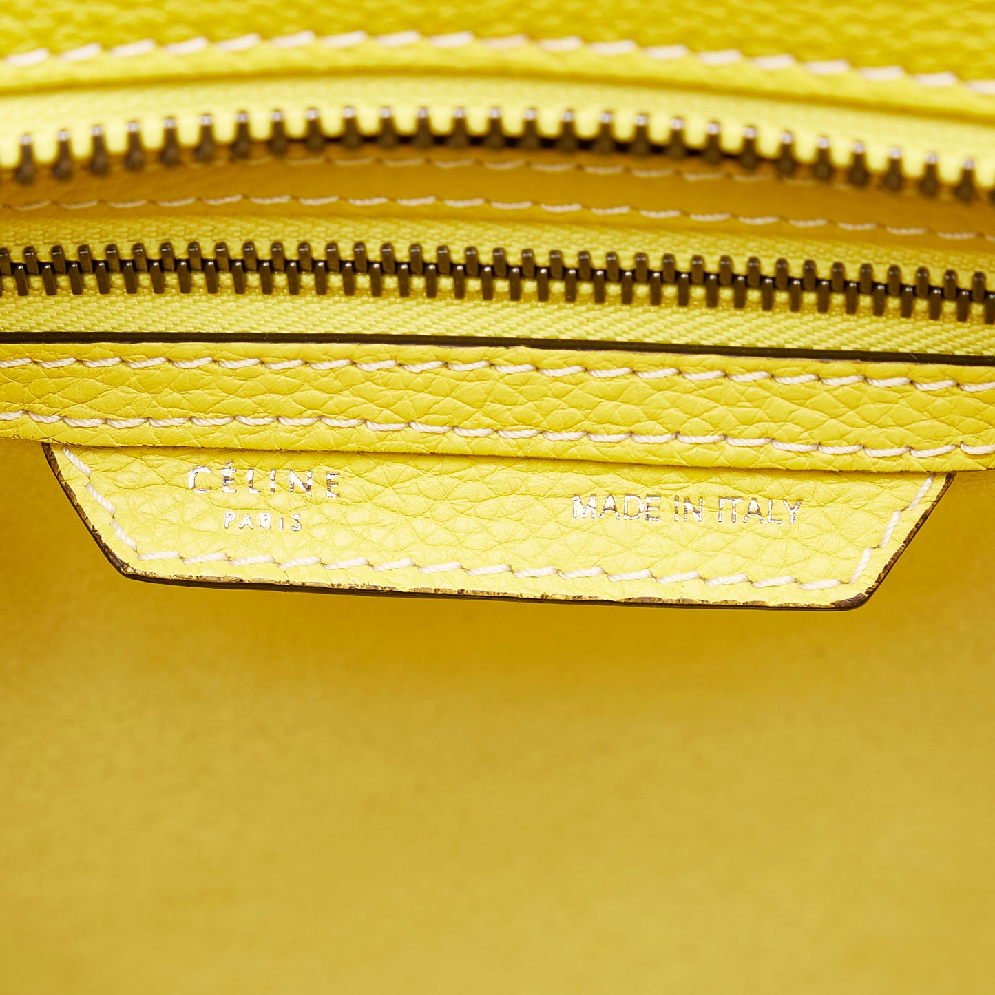 Micro Luggage Tote Leather Handbag