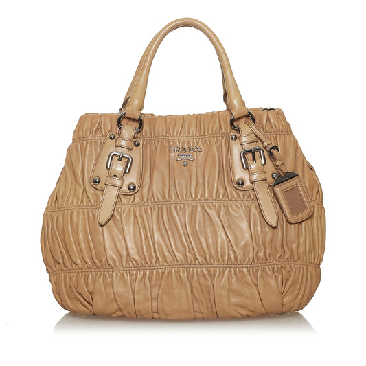Nappa Gaufre Satchel