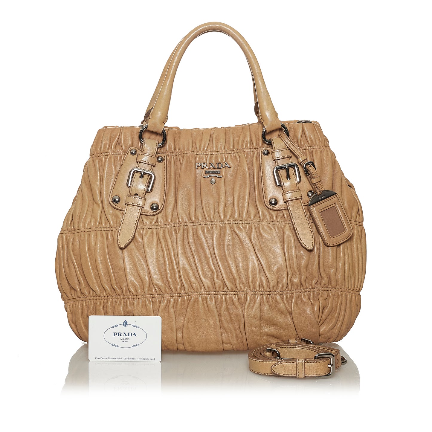 Nappa Gaufre Satchel