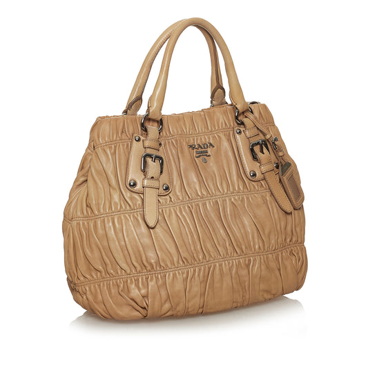 Nappa Gaufre Satchel