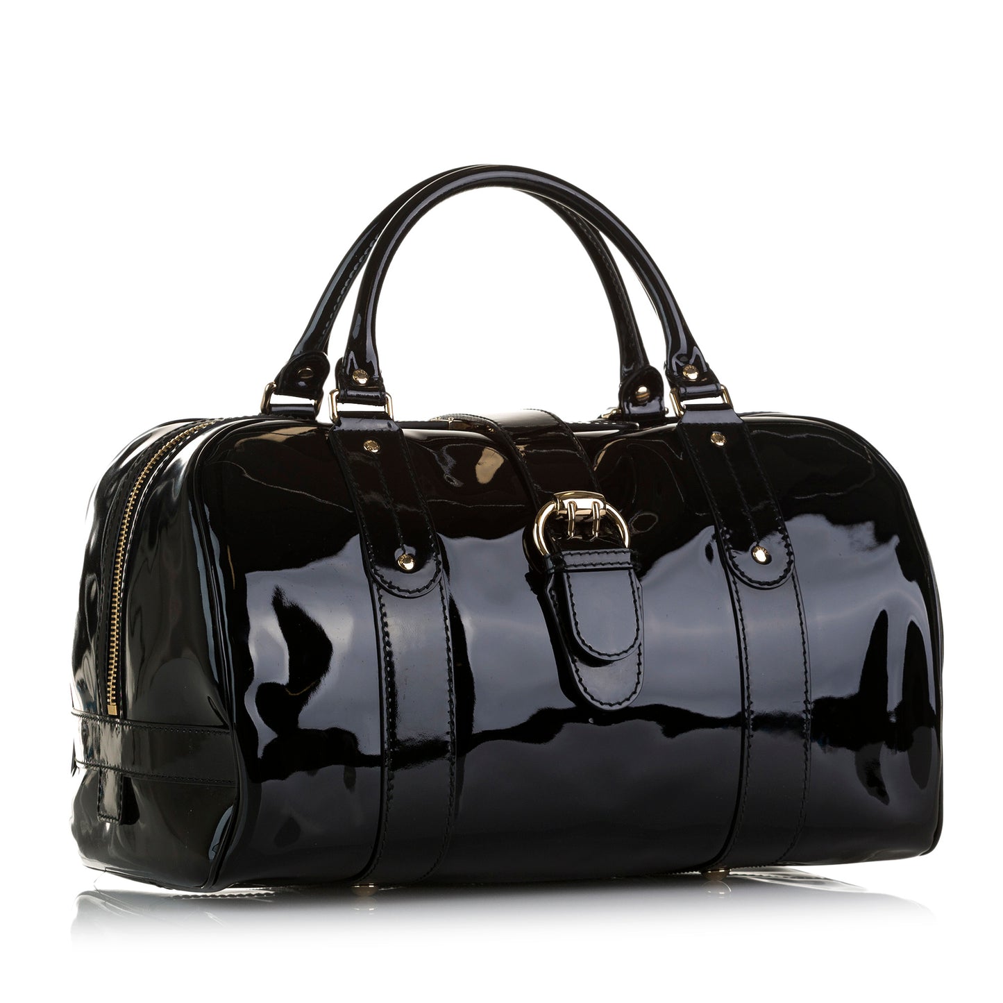Patent Boston Bag