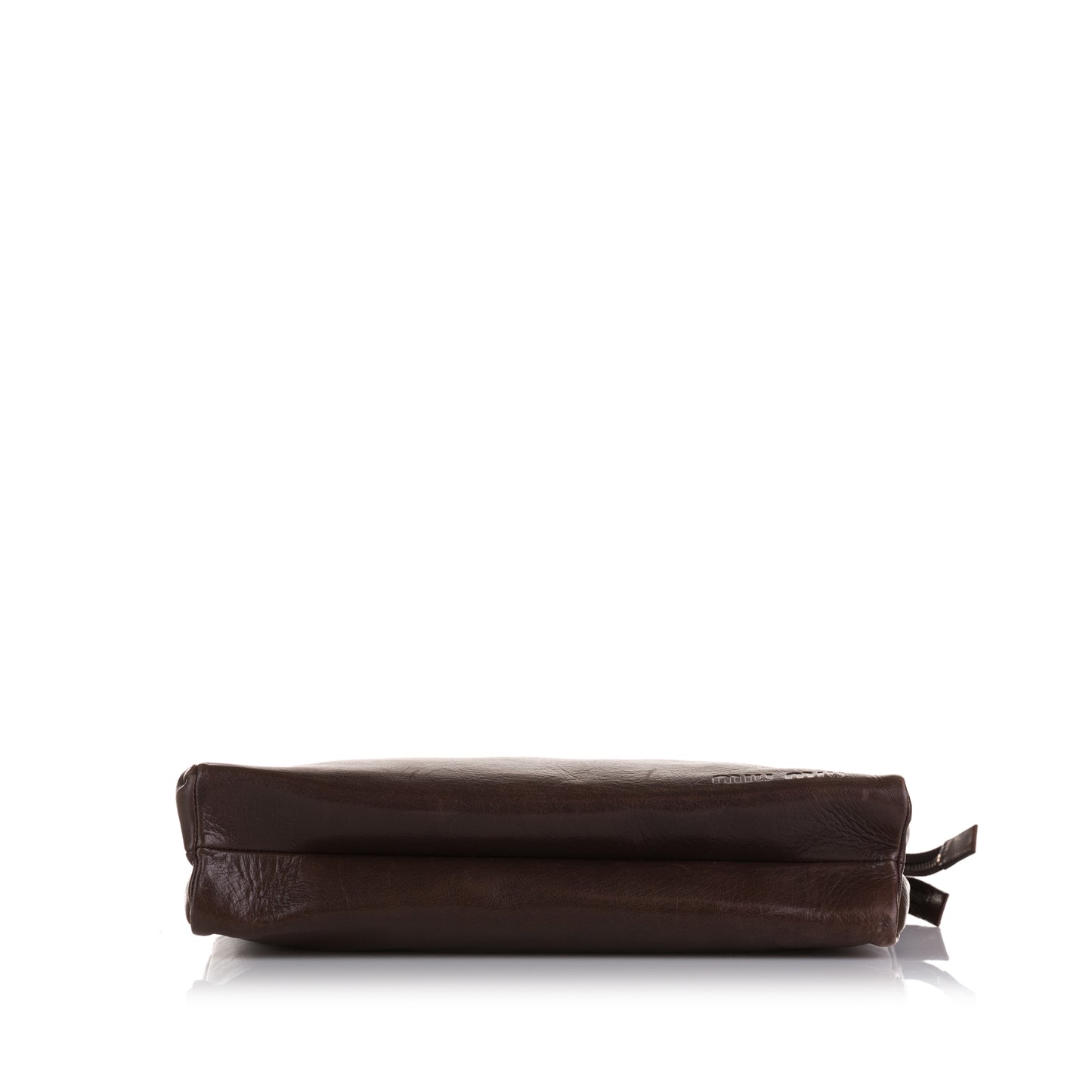 Leather Double Zip Tote Bag