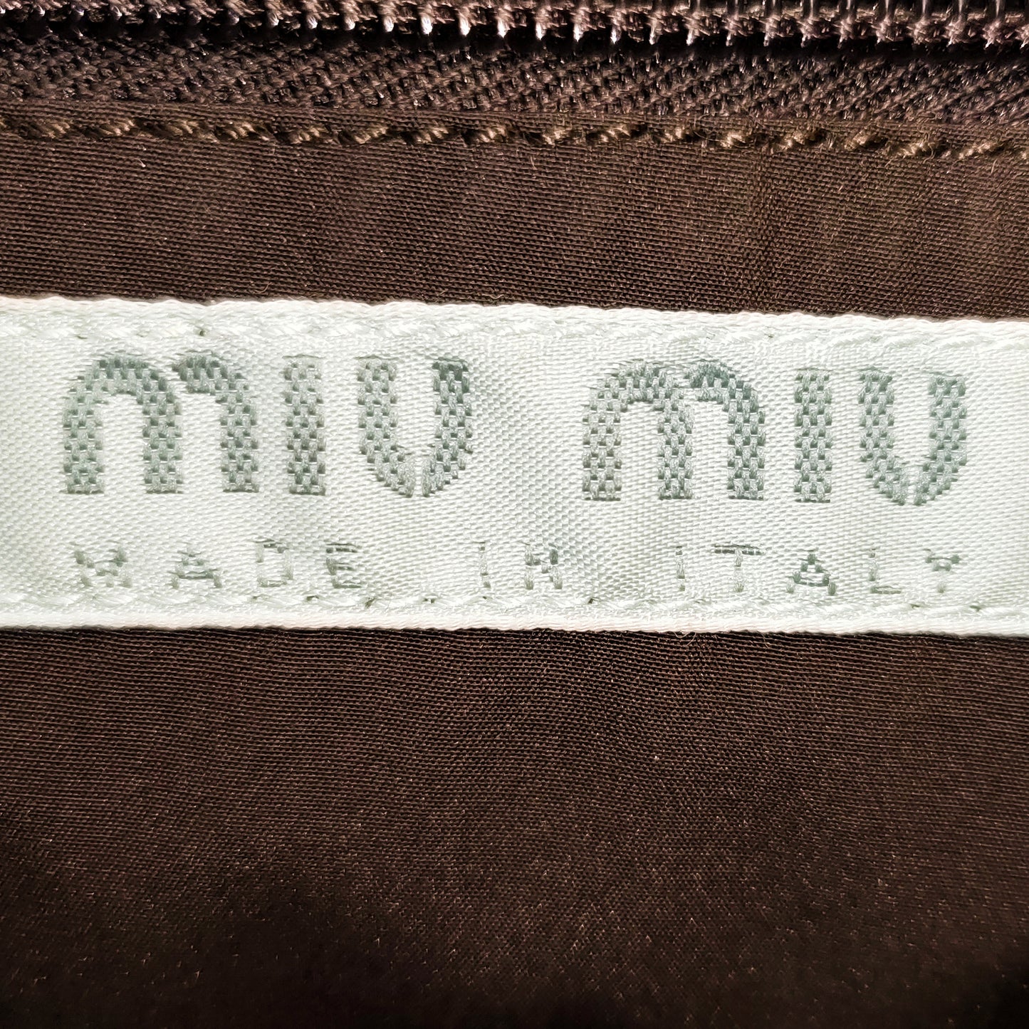 Leather Double Zip Tote Bag